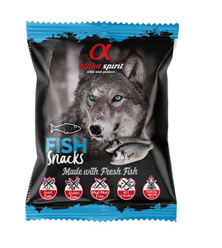 Przysmak dla psa Alpha Spirit Fish Snacks 50 g