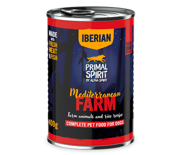 Primal Spirit Karma mokra dla psa Iberian Mediterranean Farm (dorosły) 400g