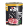 Pan Mięsko Karma mokra dla psa Wieprzowina z jagnięciną (dorosły) 800g