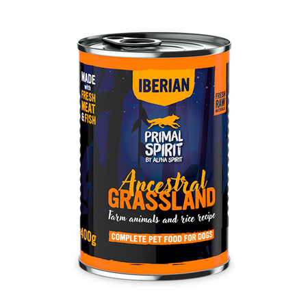 Primal Spirit Karma mokra dla psa Iberian Ancestral Grassland (dorosły) 400g