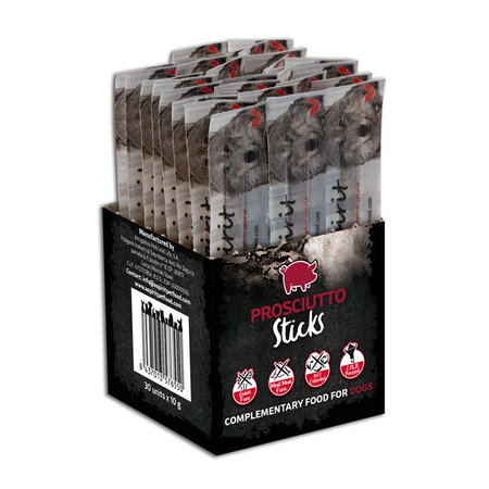 Przysmak dla psa Alpha Spirit Prosciutto Snacks 300 g 