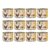 Zestaw Karma mokra dla kota Wiejska Zagroda Kurczak monoproteinowa 200 g x 12 szt.