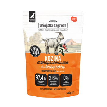 Karma mokra dla psa Wiejska Zagroda Monoproteinowa Kozina (dorosły) 500g