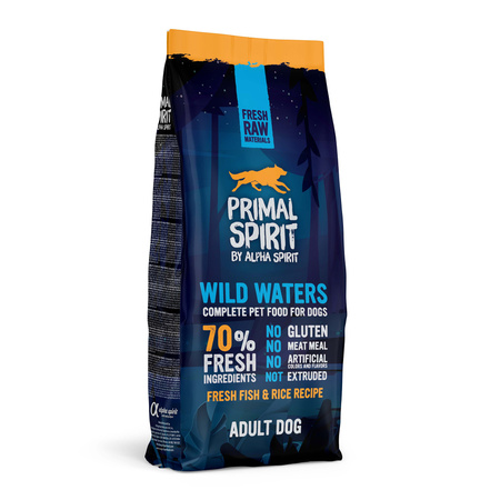 Karma sucha dla psa Primal Spirit 70% Wild Waters 12 kg