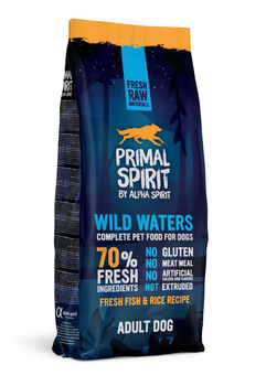 Karma sucha dla psa Primal Spirit 70% Wild Waters 12 kg