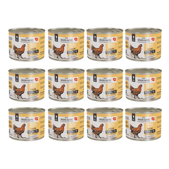 Zestaw Karma mokra dla kota Wiejska Zagroda Kurczak monoproteinowa 200 g x 12 szt.