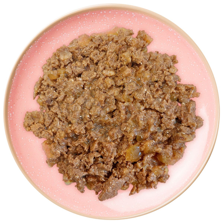 Zestaw Karma mokra dla kota Wiejska Zagroda Konina z tuńczykiem i walerianą (dorosły) 100g  x 12 szt.