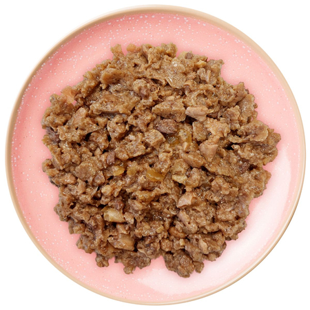 Zestaw Karma mokra dla kota Wiejska Zagroda Kurczak z krewetkami i walerianą (dorosły) 100g x 12 szt.