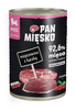Pan Mięsko Karma mokra dla psa Wieprzowina z kaczką (szczeniak) 400g