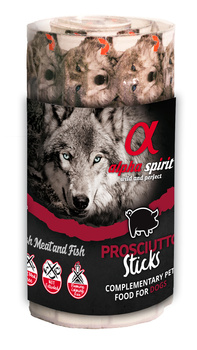 Przysmak dla psa Alpha Spirit Prosciutto Sticks 160 g