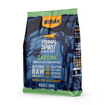 Karma sucha dla psa Primal Spirit Iberian Sardine 1 kg