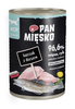 Pan Mięsko karma mokra dla kota Kurczak z dorszem 400g