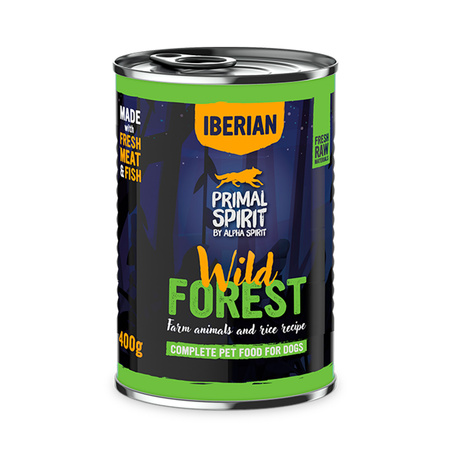 Primal Spirit Karma mokra dla psa Iberian Wild Forest (dorosły) 400g